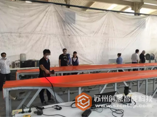 天遠三維助力用戶完成整套風電葉片的高精度三維檢測
